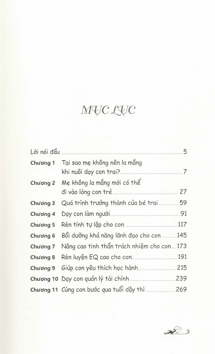 Mẹ Dạy Con Trai Không La Mắng