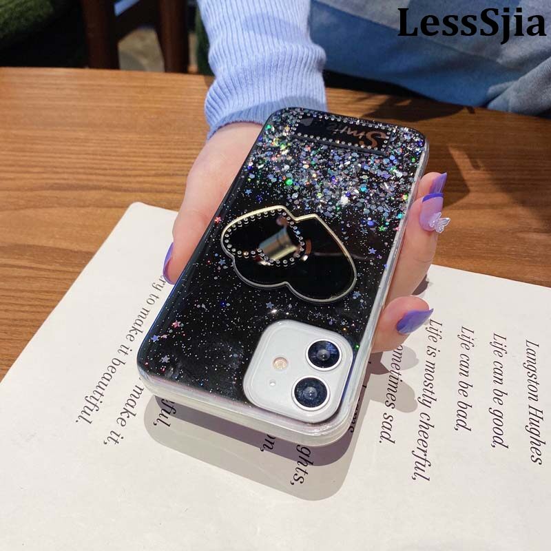 Phone%20Cases%20For%20Realme%20Note%2050%204G%20Back%20Case%20Glitter%20Soft%20Transparent%20Be%20Love%20Makeup%20Mirror%20Stars%20Moon%20For%20Realme%20Note%2050%20Phone%20Casing%20-%20Image%207