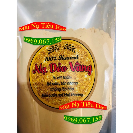 Bột đắp mặt nạ Dẻo vàng collagen handmade 1kg