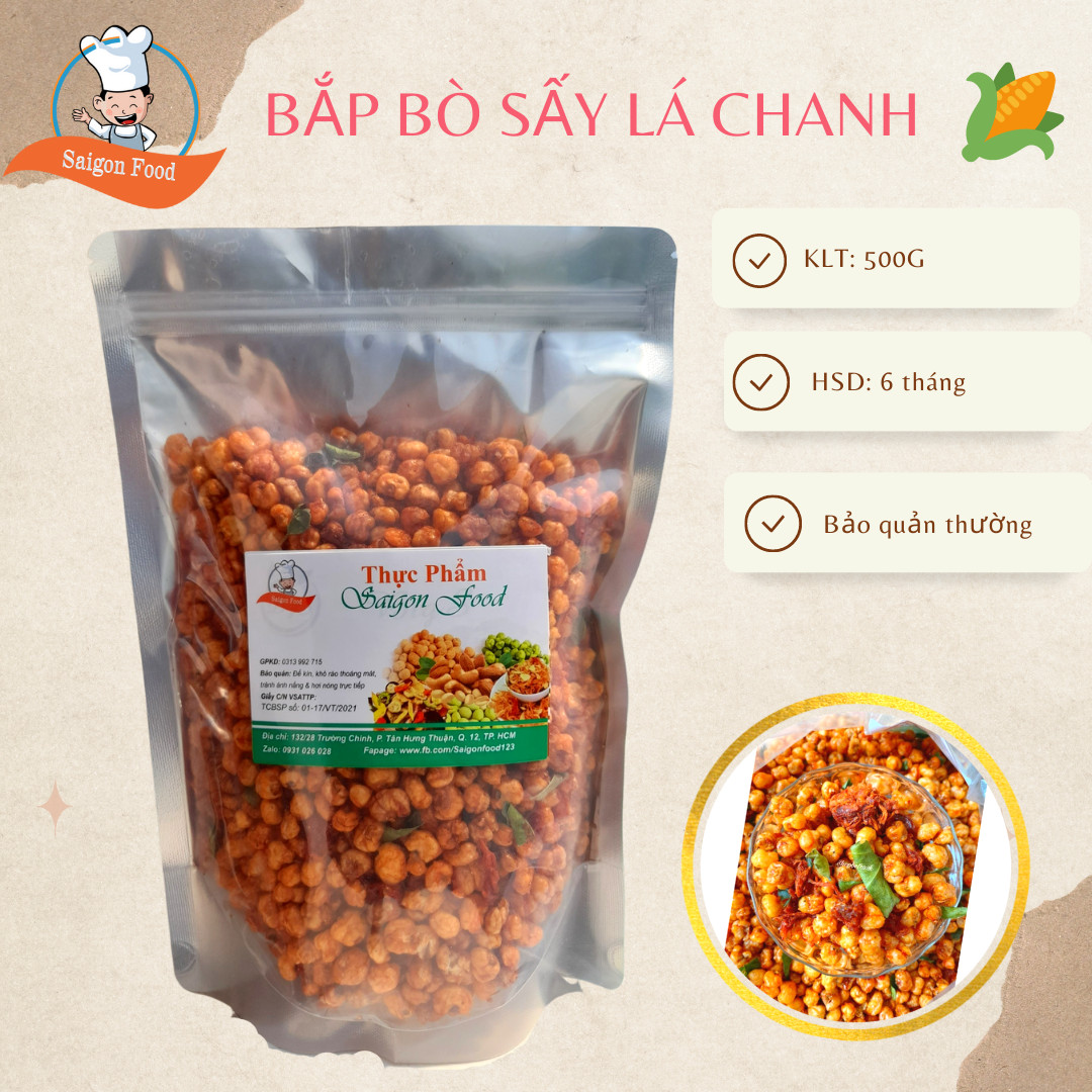 1kg bắp rim nhiều khô bò-vsattp - saigon food