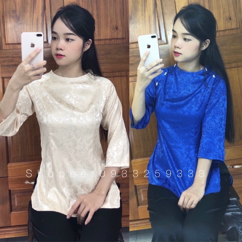 Đồ Lam Đi Chùa# Cổ Thuyền Nút Ngọc Gấm
