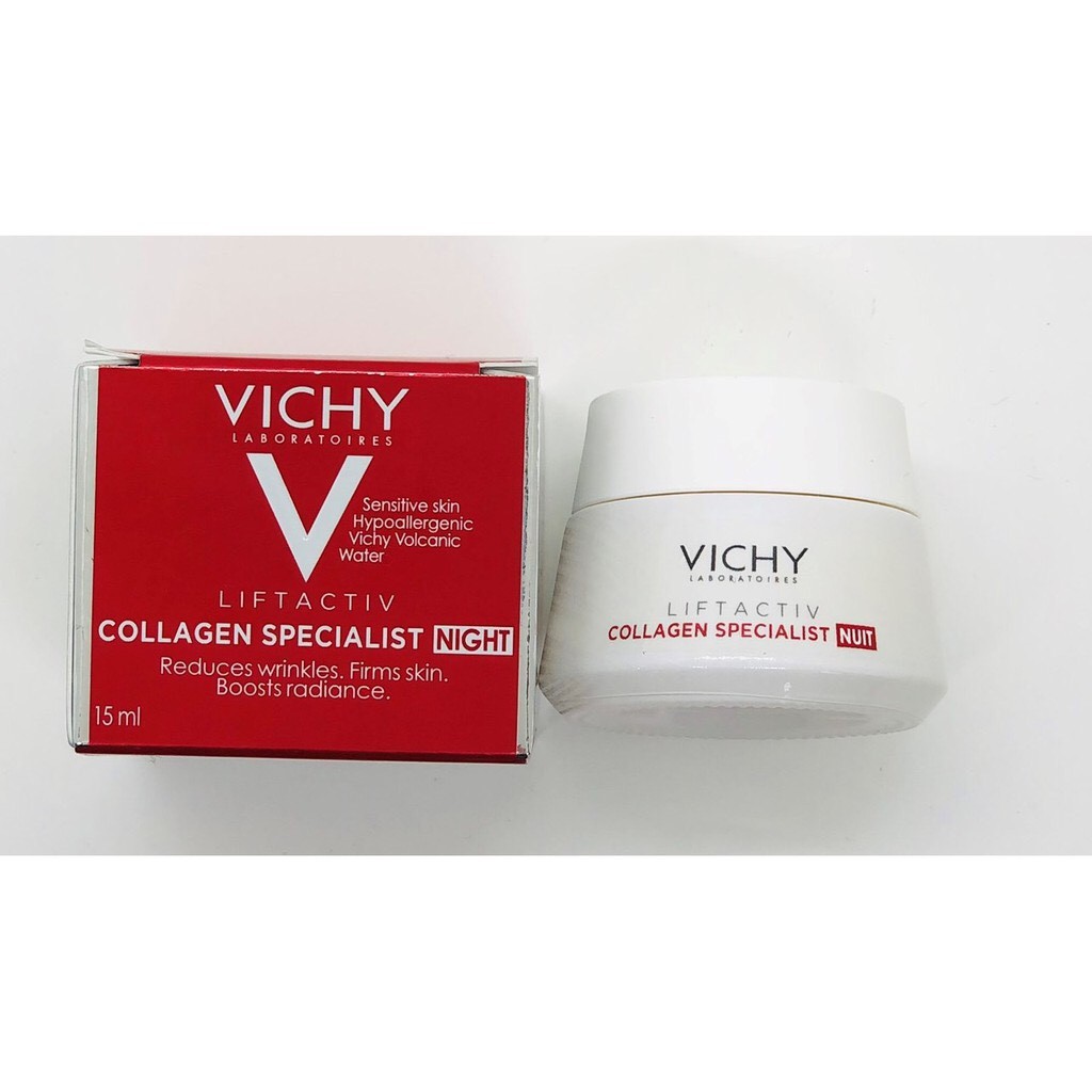 (FullTemCty) Ban Ngay Kem Dưỡng Collagen Cải Thiện Lão Hóa Vichy Liftactiv Collagen Specialist 15ml thumbnail