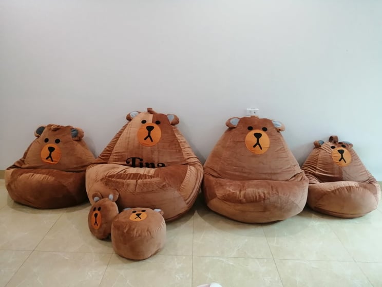 Ghế lười hạt xốp size L