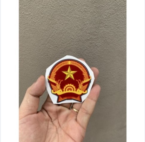 Logo tem đảng sẵn keo dán xe máy , xe điện