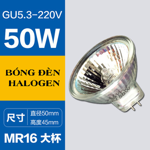 Bóng Đèn Đốt Nến Halogen GU10 MESMERIC - Sử Dụng Cho Đèn Đốt Nến Thơm 50W