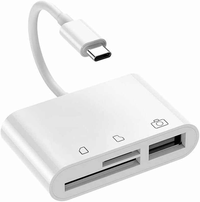 Card Reader Type-c Android Mobile Computer Multi-function OTG/SD/TF Card U Disk Reader