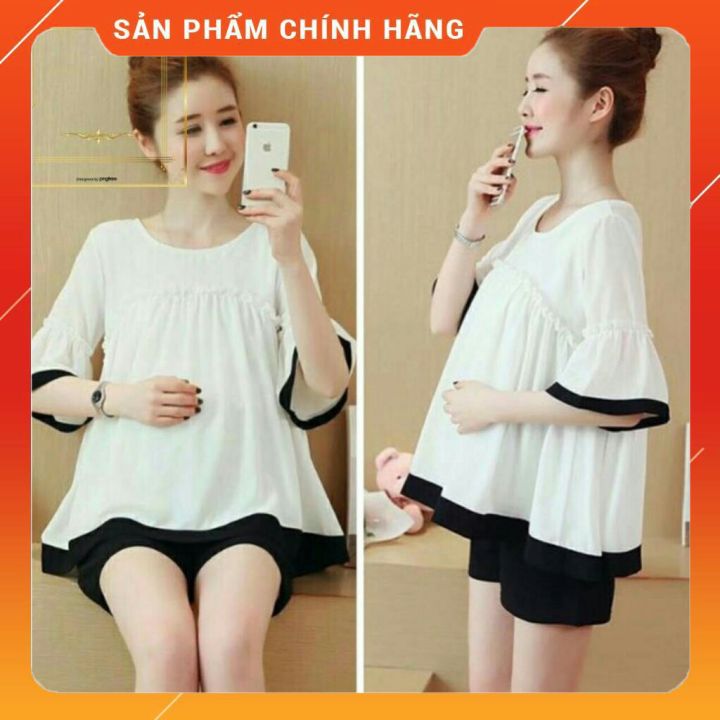 áo bầu xinh -áo bầu thời trang