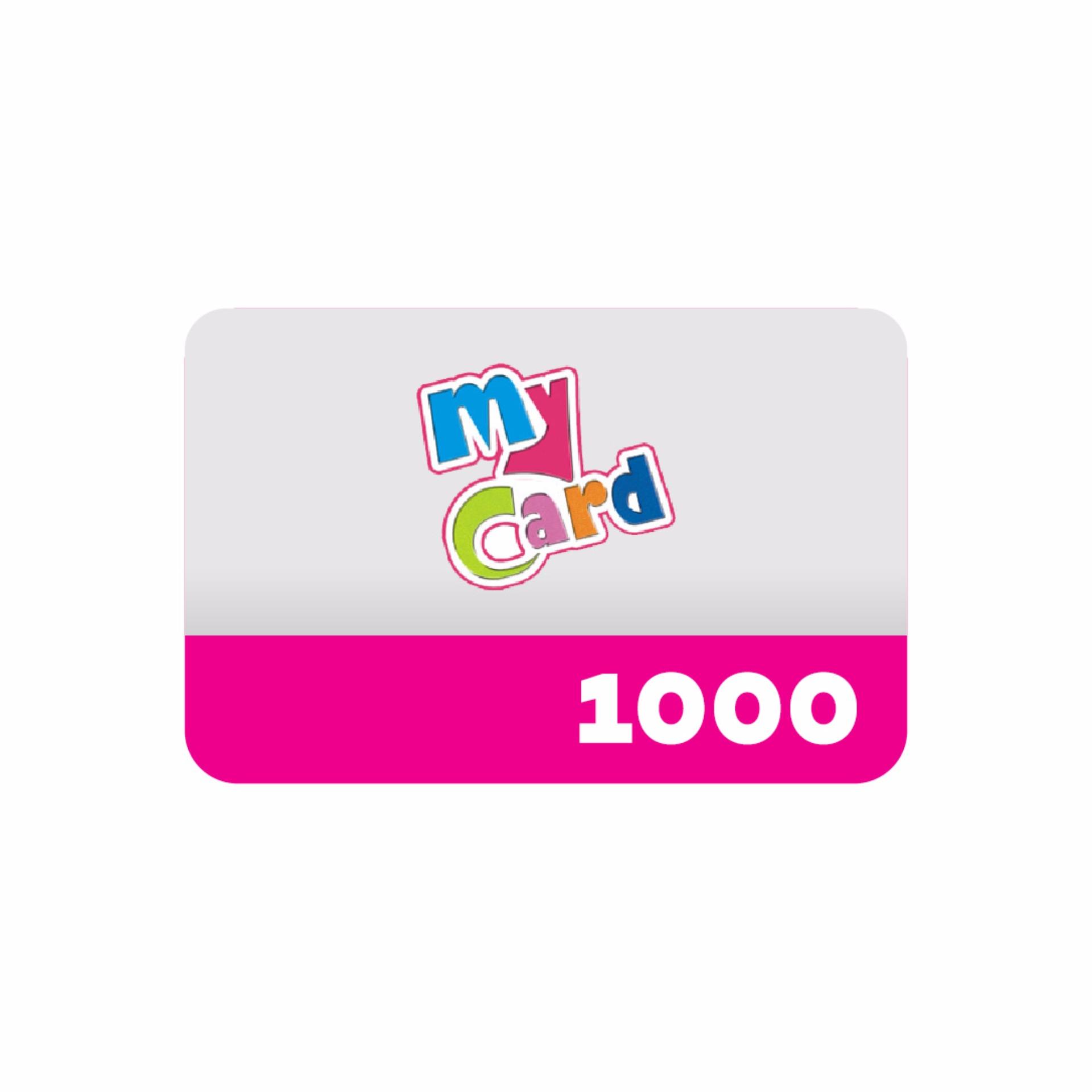 MyCard] 1000 Points/My Card/Games/Wallet/Credits/Gift Topup/PIN/Digital (Email Singapore