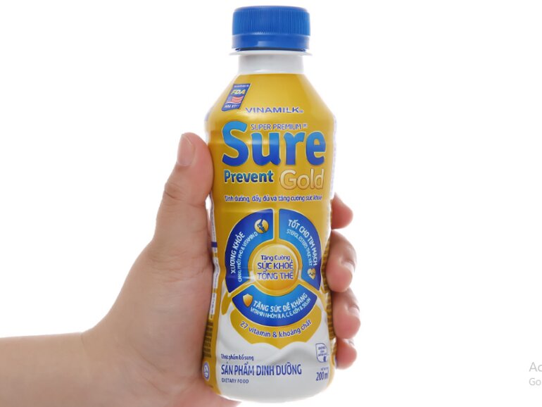 Sữa bột pha sẵn Sure Prevent 200ml  (lốc 6)