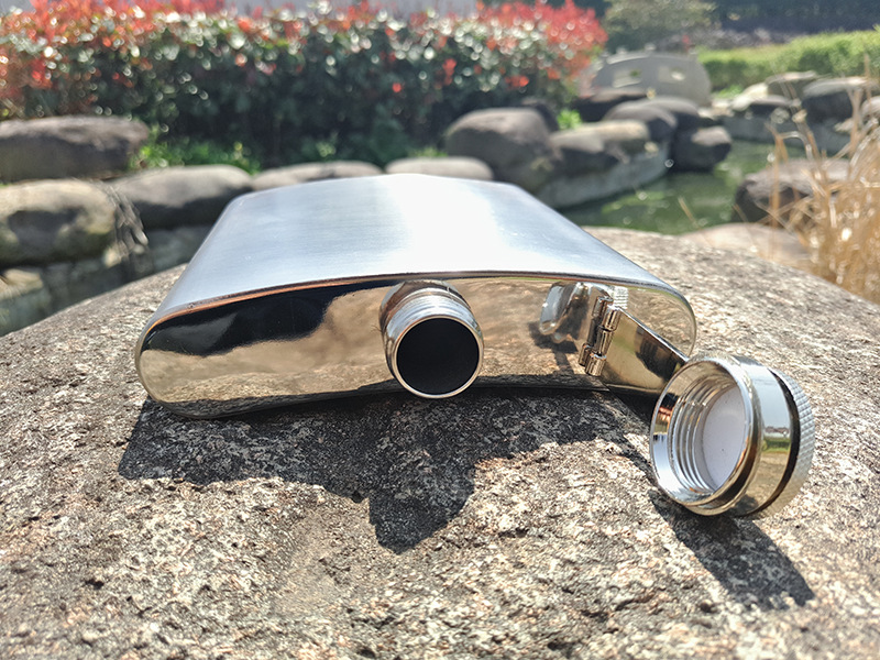 Bình đựng Rươu Hip Flask Inox 500ml