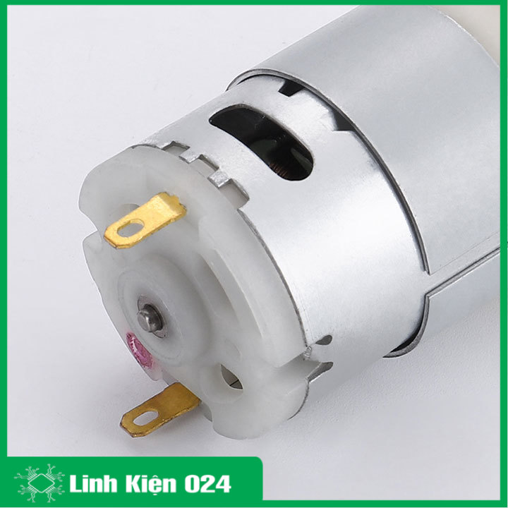 Máy bơm RS385 6-12VDC lưu lượng 1.5-2L/min