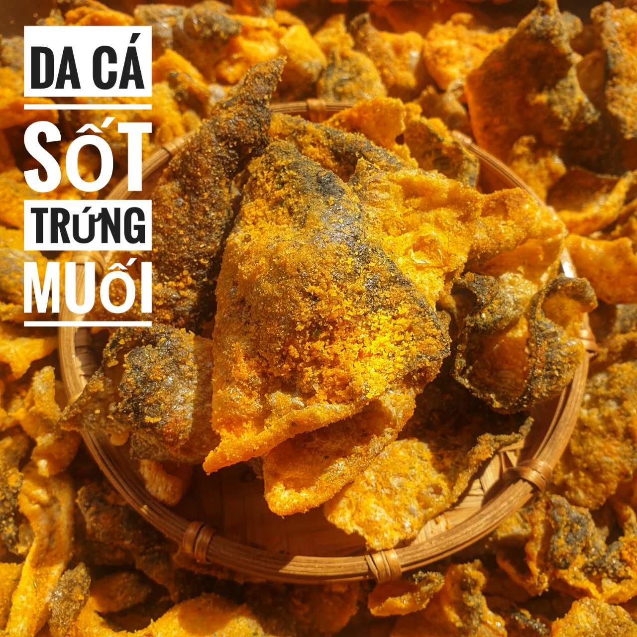 1 Kg Da Cá Trứng Muối Cực Ngon - Đồ ăn vặt