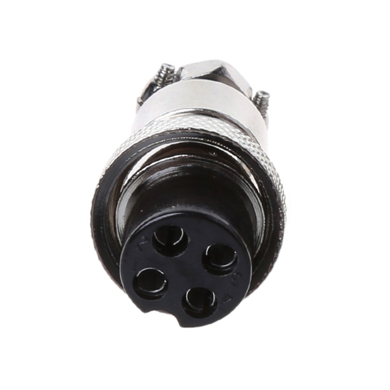 New arrival GX16 3/4/8 Pin Thread Female Circular Butting Aviation Socket Plug Wire Cable Panel Quick Connector Adapter Accessories