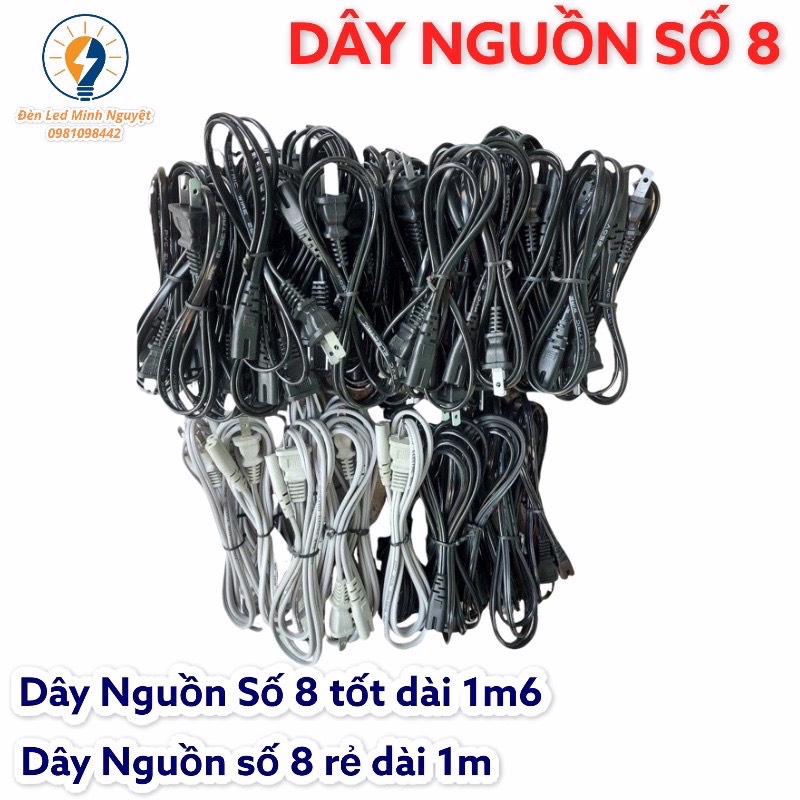Dây Nguồn Số 8 Tốt Và Rẻ