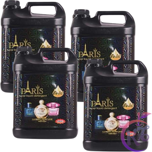 Combo 4 chai Nước giặt Paris 5 lít hương nước hoa Pháp 5in1 - nước giặt xả hương nước hoa can 5lít thơm lâu - nuoc giat