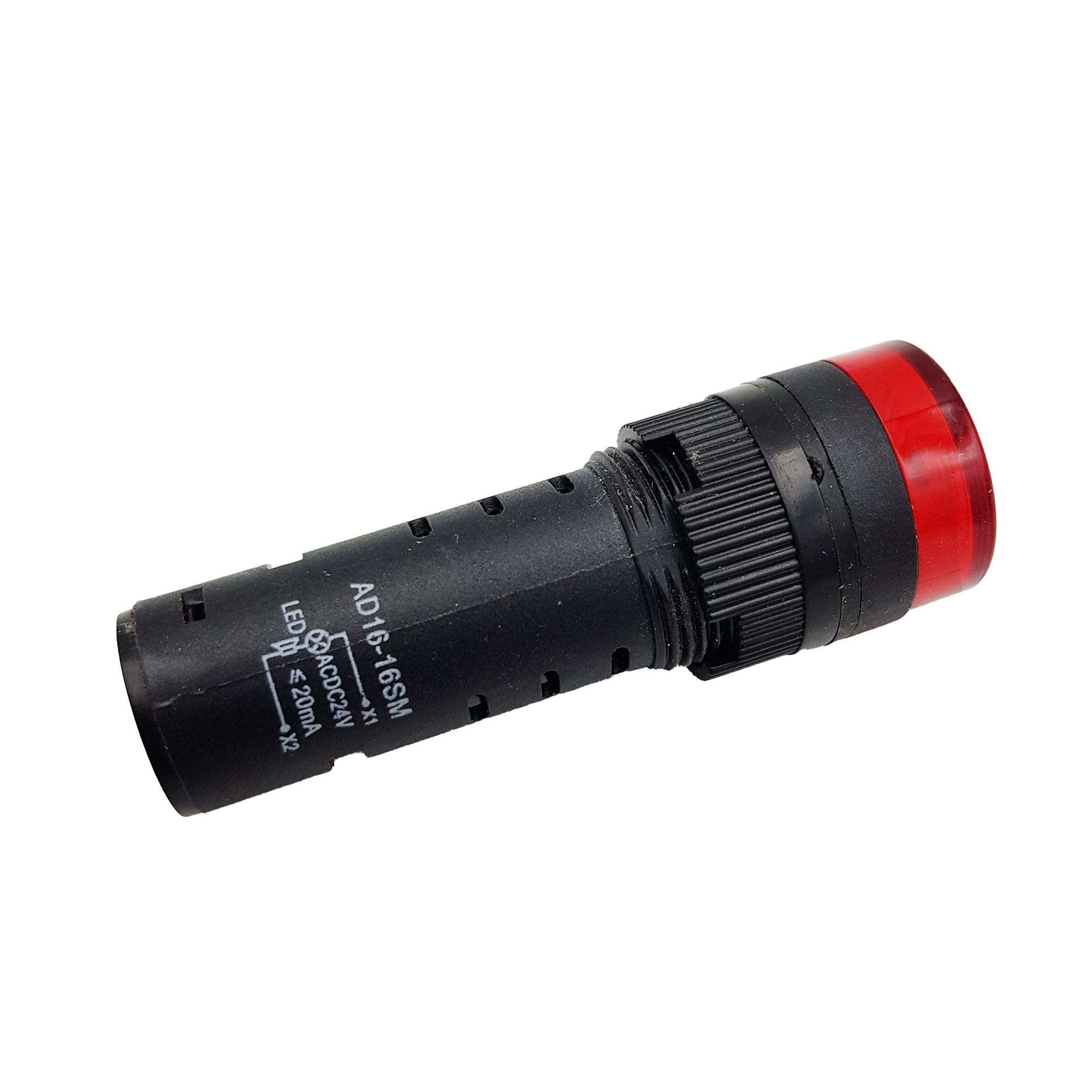 Đèn báo có còi AD16-16SM màu đỏ 24V