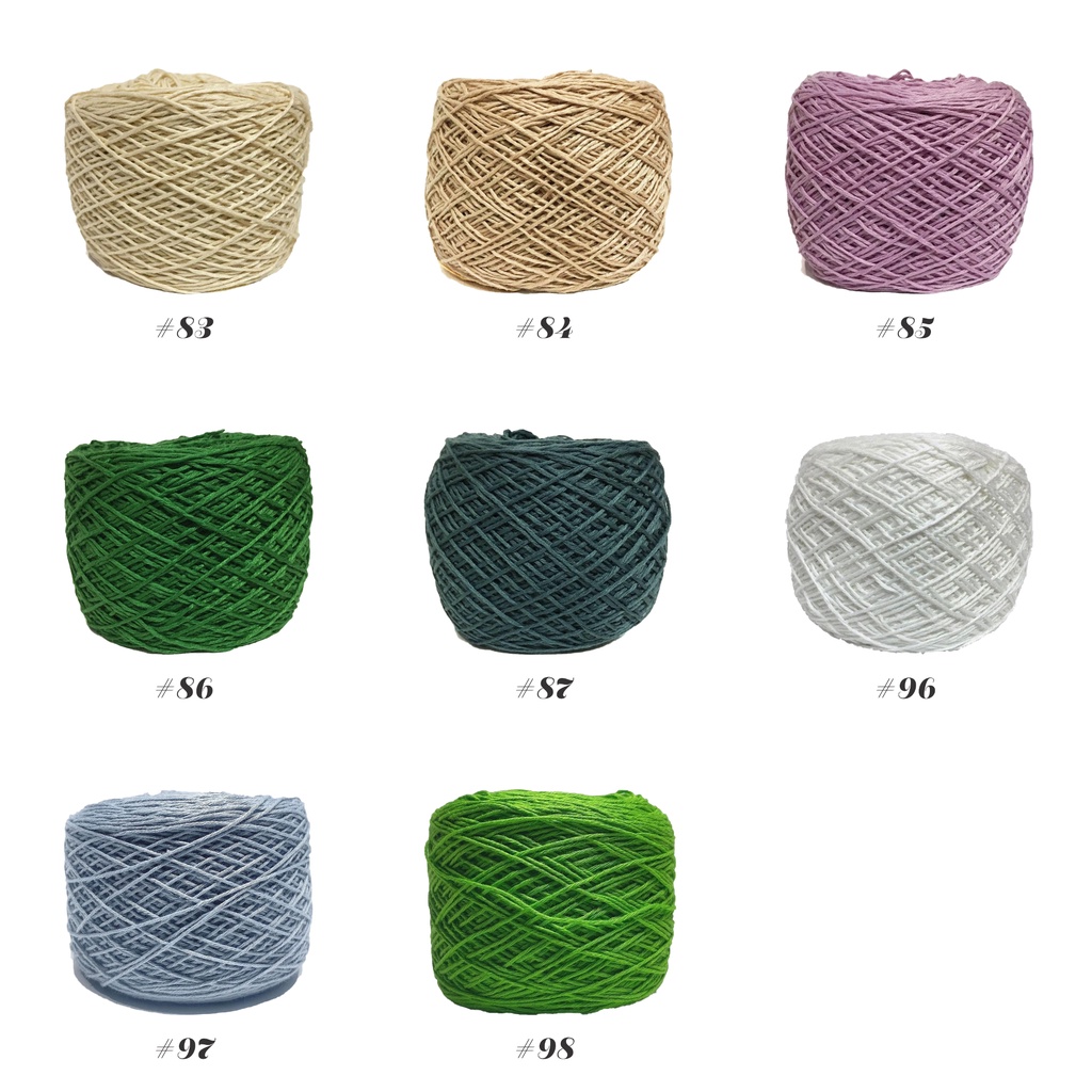 Sợi Cotton Việt Nam 1mm cuộn 100g (Mã 51 đến 102)