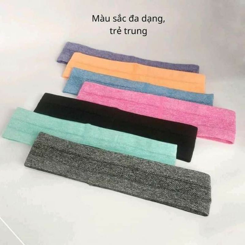 Băng đô đầu chắn mồ hôi chất Cotton siêu thấm hút