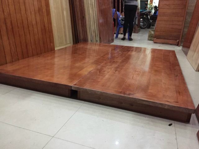 Phản hộp gỗ tự nhiên