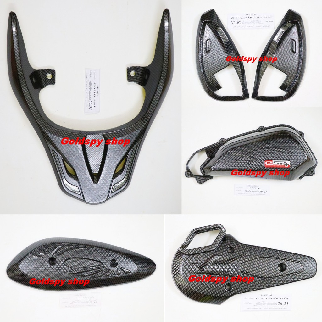 Ốp carbon trang trí SH Mode 2021-2022 -2023