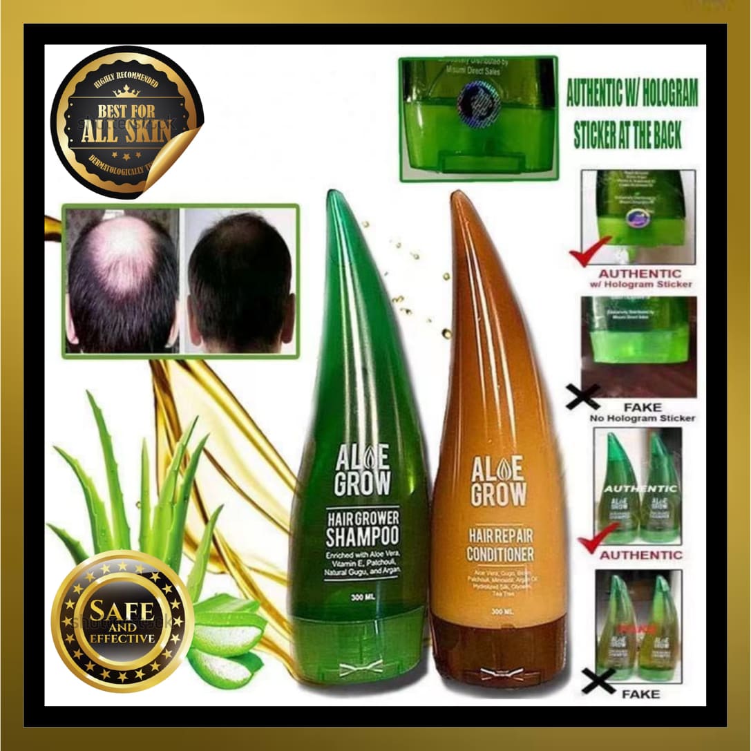 2 in 1 Original Aloe Grow Set Hair Repair Shampoo and Conditioner