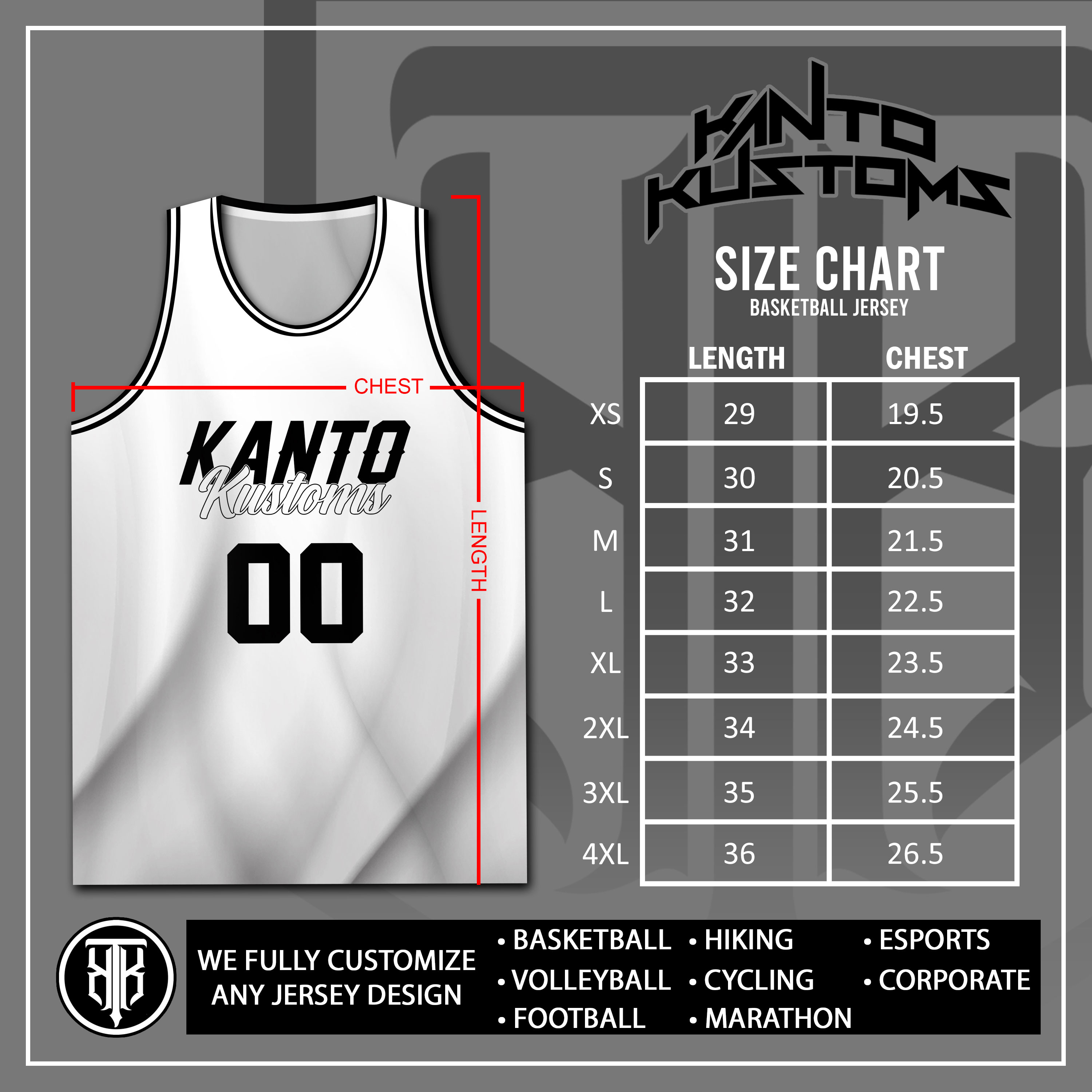 Kanto Kustoms x “NBA CUT” Basketball Sportswear Jersey “Boston