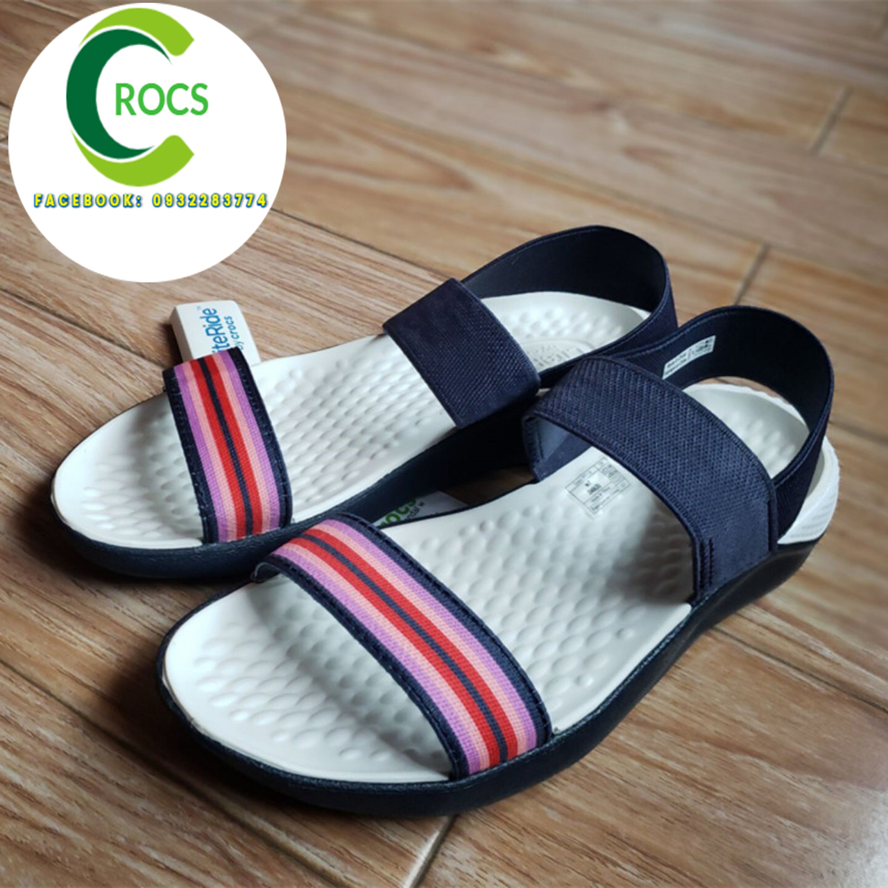 GIÀY SANDAL CHỐNG HÔI CHÂN CROCS LITERIDE NỮ
