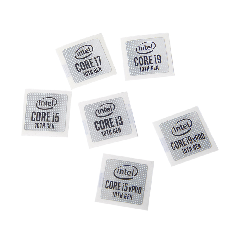 5pcs DIY Original 11th Generation Lntel Core I9 I7 I5 Sticker Laptop ...