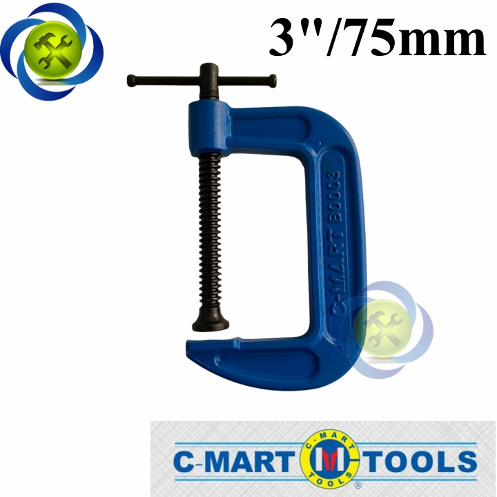 Cảo chữ c c-mart b0003-3 loại 3 inch 75mm