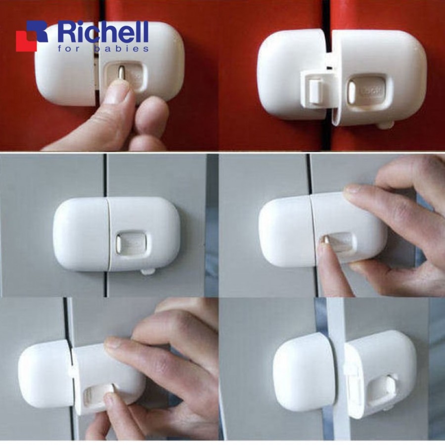 [HCM]Khóa tủ tự động Richell RC98184