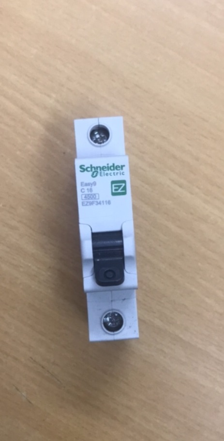 Aptomat MCB 1 pha Schneider 4.5kA, 230VAC -10A,16A,20A,25A,32A
