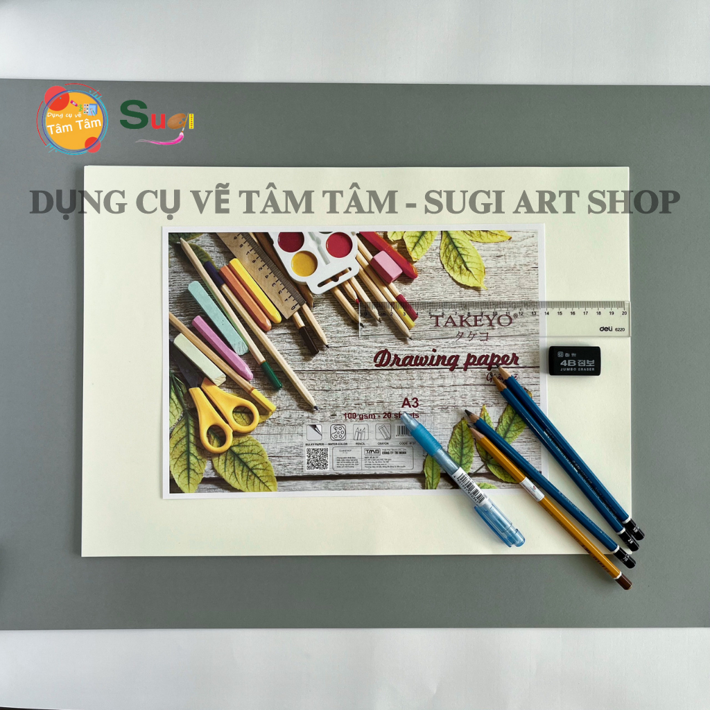 Giấy vẽ cơ bản SKETCH PAPER TAKEYO
