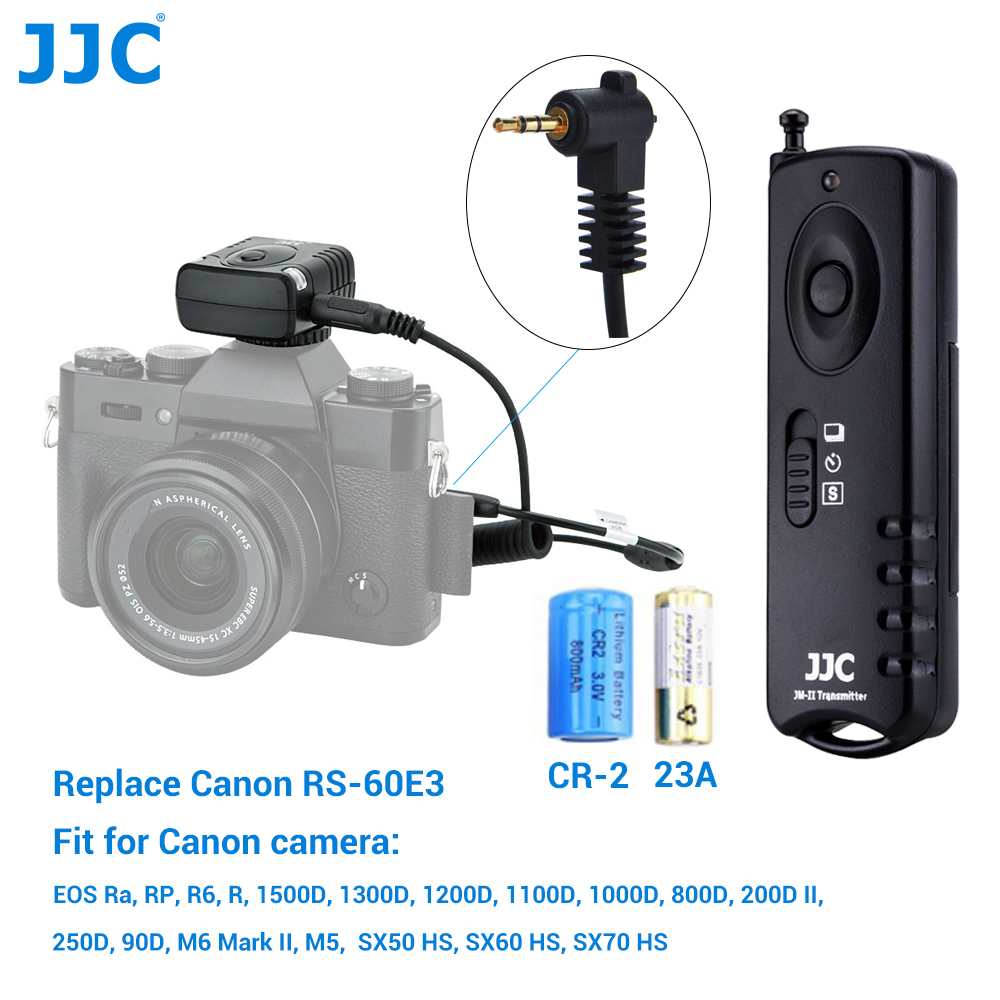 JJC RS-60E3 Điều khiển nhả màn trập Bộ điều khiển từ xa không dây bằng thumbnail
