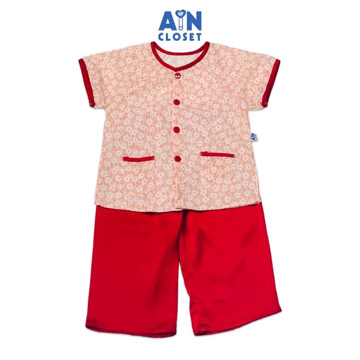 Bộ quần áo Bà ba Dài tay ngắn&hellip;