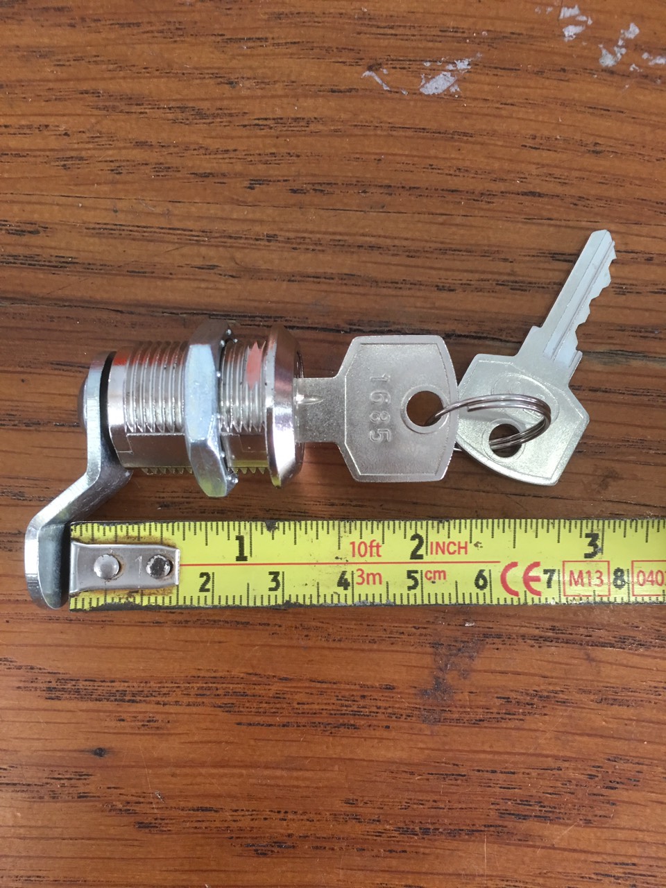 Khóa tủ locker T6-20MM Bas cong