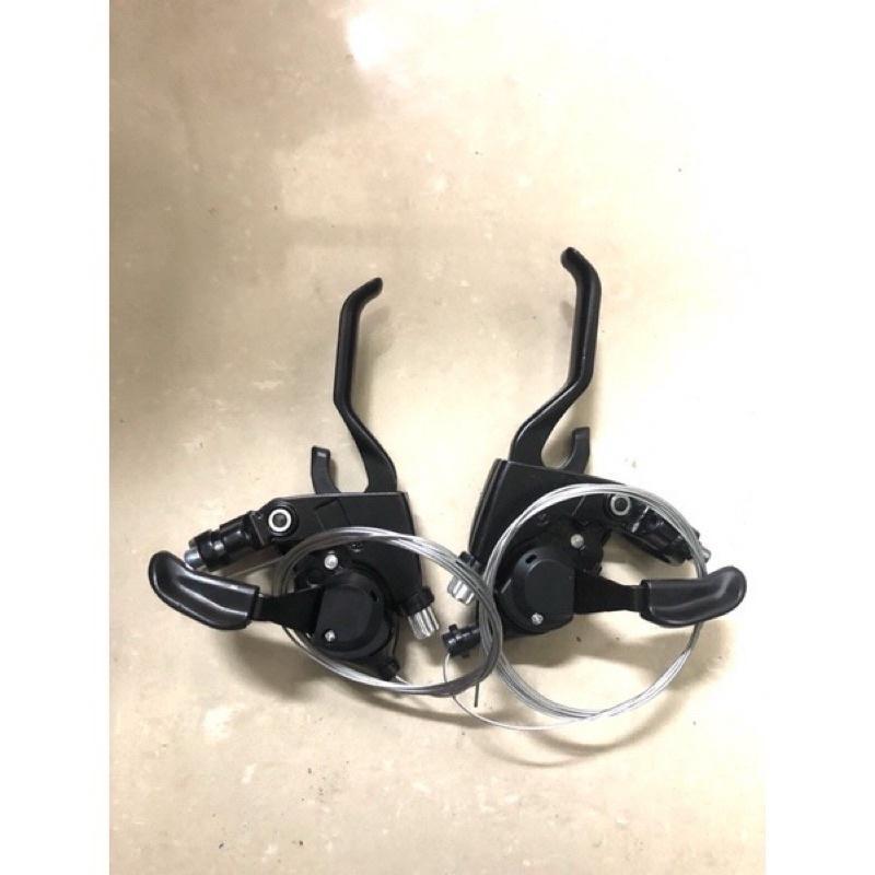 tay bấm xả 3-7 shimano .