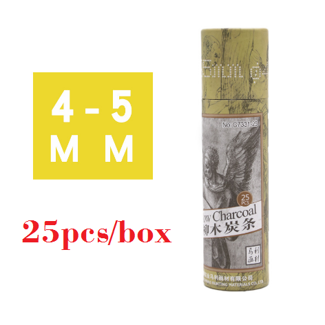 Than bột để vẽ liễu than bút chì phác thảo than thanh vẽ Graphite nhanh chóng phác thảo sản phẩm nghệ sĩ