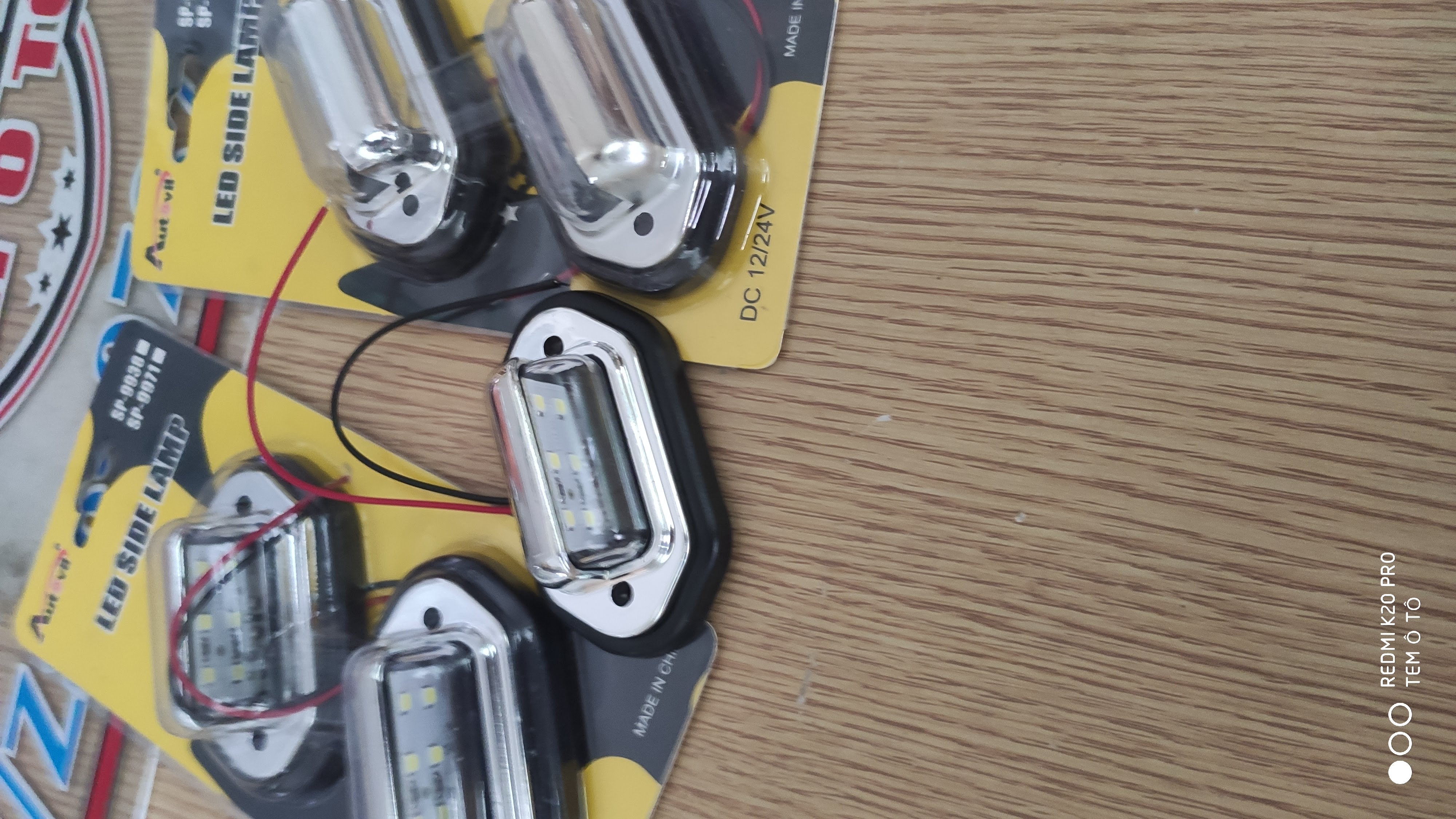 Đèn LED soi biển số xe tải