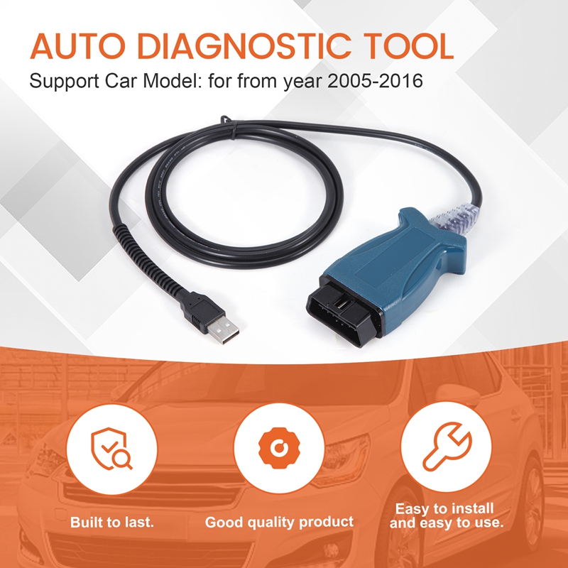 Automotive Diagnostic Tool Cables JLR Mangoose V160 for OBD2 Scanner