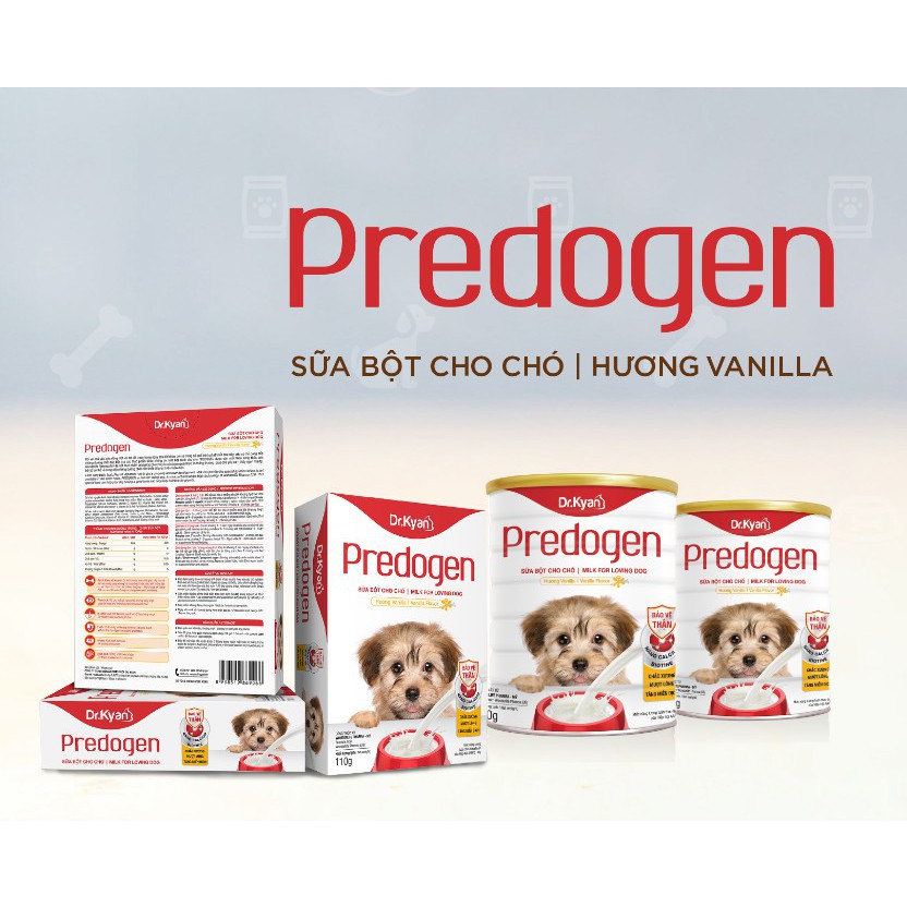 Sữa Bột Cho Chó Dr.Kyan Predogen 110g
