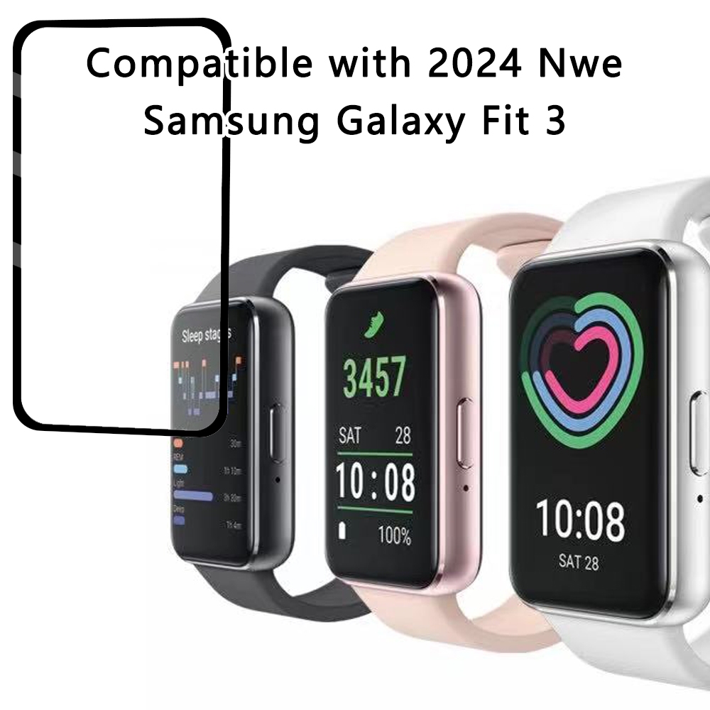 3 cái cong bảo vệ màn hình cho Samsung Galaxy Fit 3 bảo vệ màn hình bìa cho Galaxy fit3 bảo vệ miếng dán film mềm không phải Kính