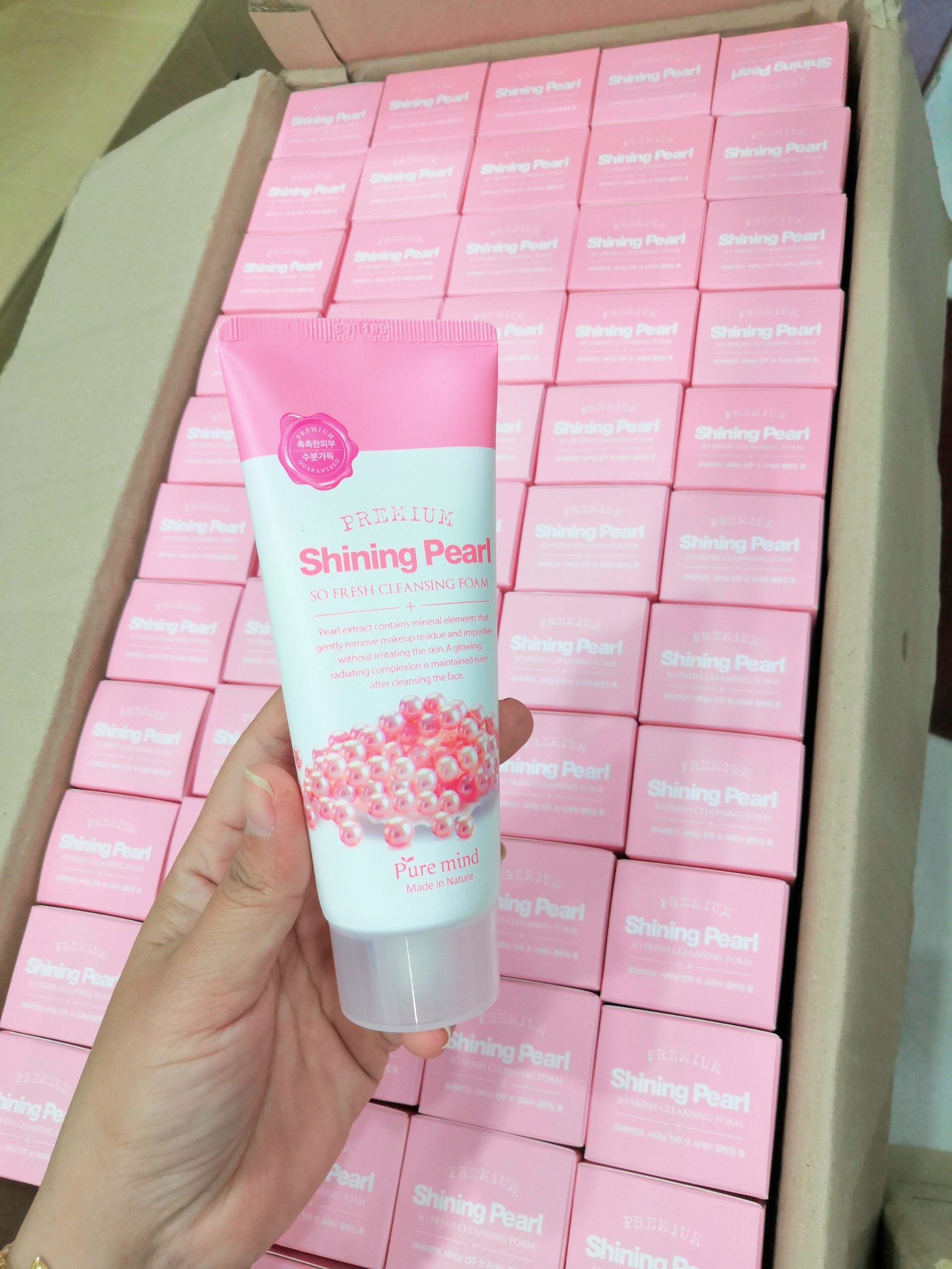 Sữa rửa mặt Pure Mind Premium Cleansing Foam 100ml