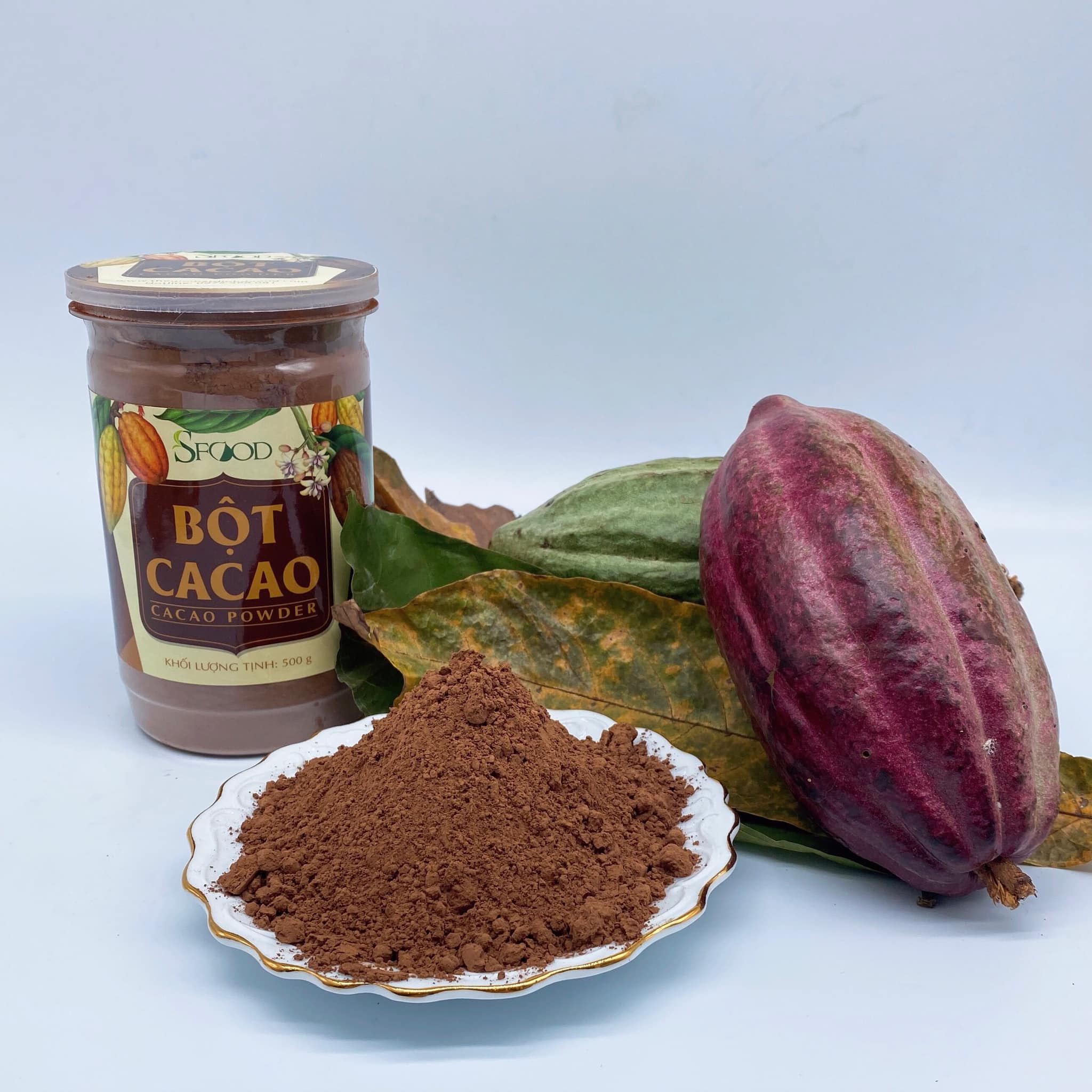 Bột Cacao nguyên chất SFOOD