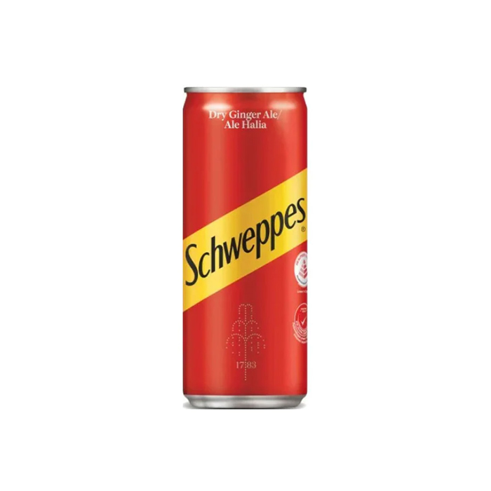 NƯỚC NGỌT CÓ GAS VỊ GỪNG SCHWEPPES 330ML