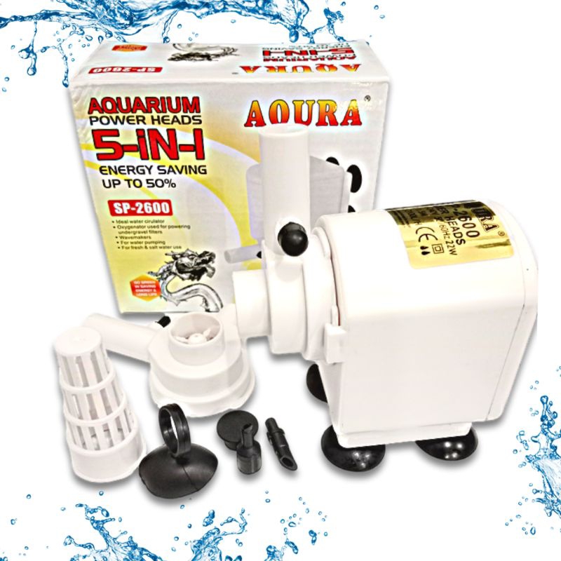 Pompa Aquarium AQURA 5IN1 SP 2600