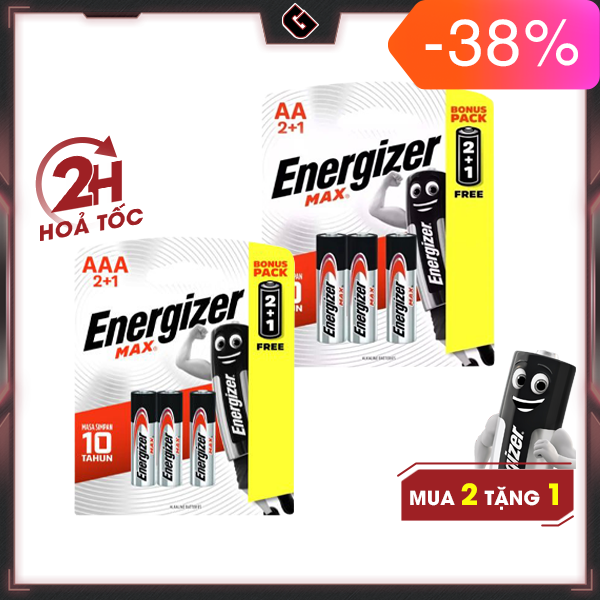 Pin Energizer Max  AA, AAA  - Hàng Chính Hãng