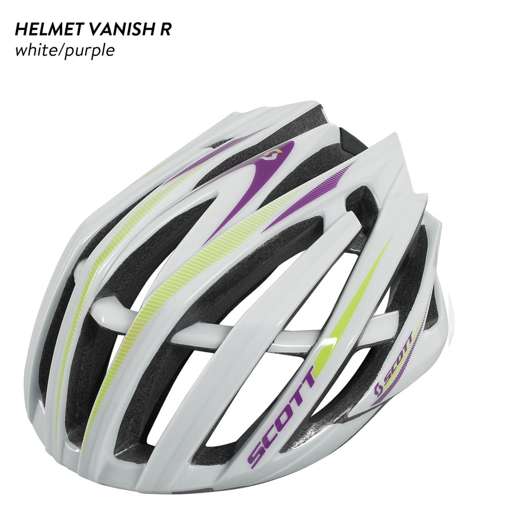 SCOTT ロード/XC用のハイエンドヘルメット「VANISH 2」(検索 MTB) スコット Vanish Evo＆Split グリーンエッジが使用するレーシング