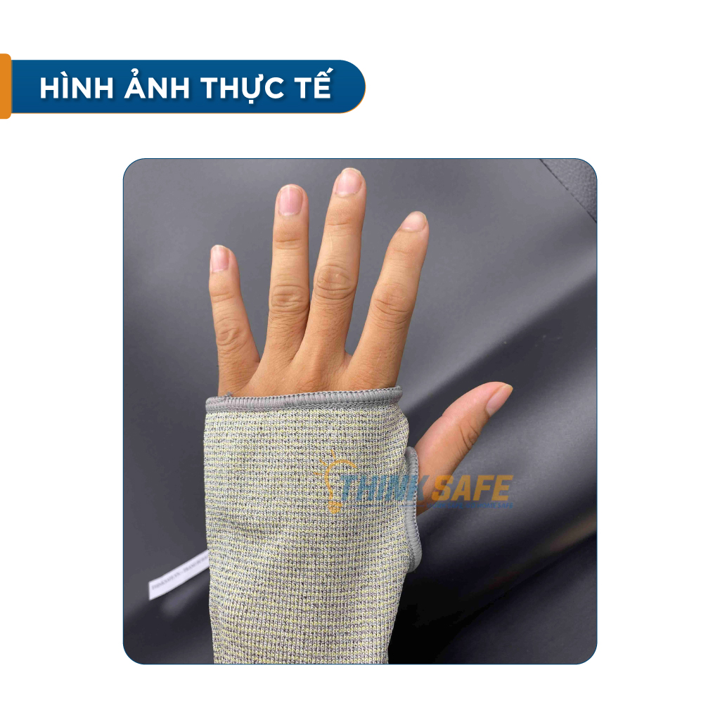 Ống tay chống nắng Deltaplus Venicut5m bảo hộ lao động khỏi những vật sắc như tôn kính - Thinksafe