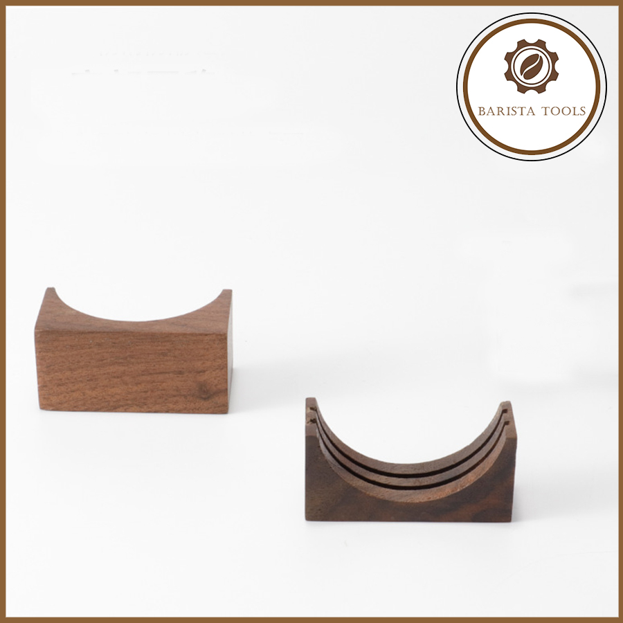 Đế gỗ đặt Puck screen pha cà phê  Dụng cụ Barista