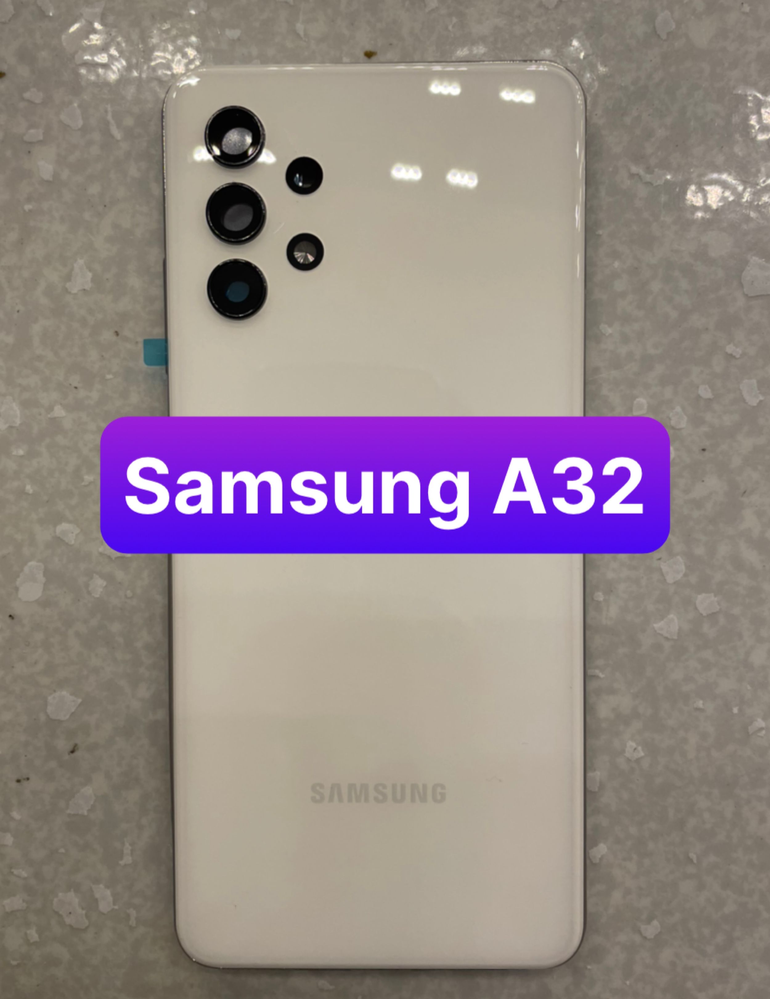 Bộ vỏ samsung A22 bản 4G kèm khay sim và kính camera